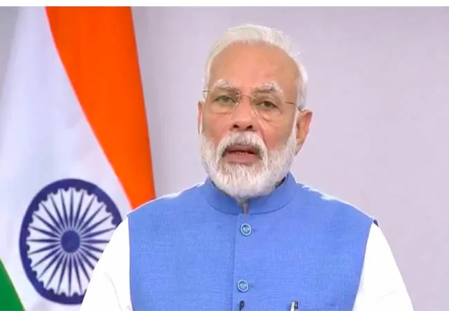 pm narendra modi addressing third time tomorrow 